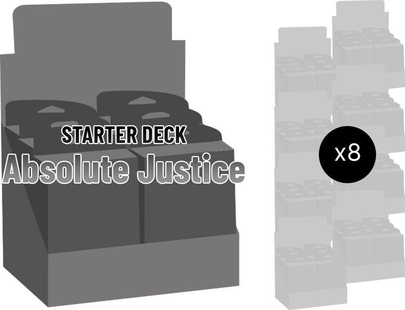 Starter Deck Display Case (Absolute Justice)