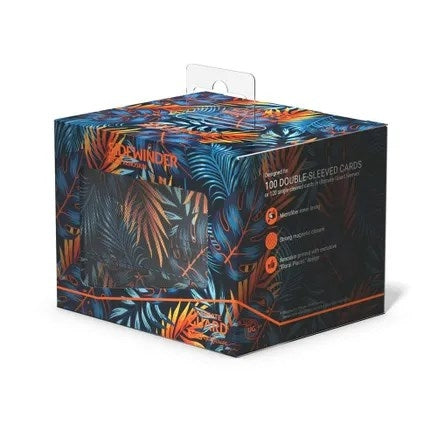 Image for Sidewinder 100+ Floral Places Deck Box - Bali Blue [Ultimate Guard Deck Boxes]