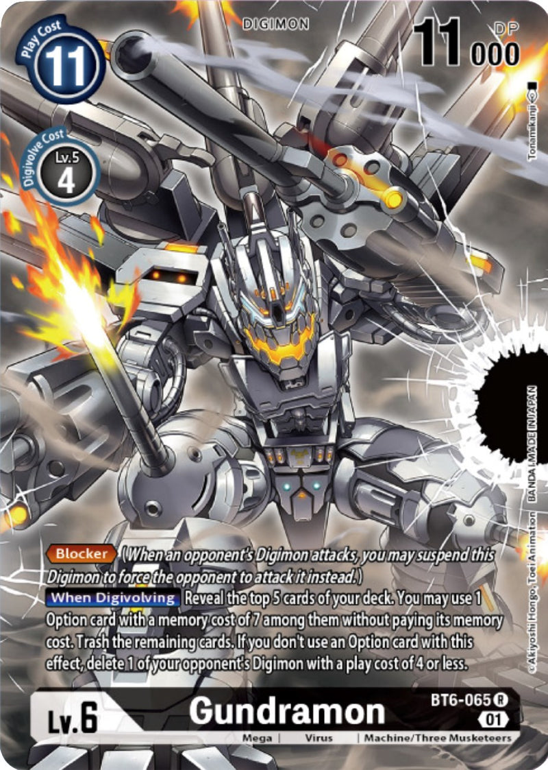 Gundramon [BT6-065] (Digimon Card Game Deck Box Set) [Double Diamond P