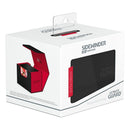Image for Synergy Sidewinder Xenoskin Deck Case 100+ - Black/Red [Ultimate Guard Deck Boxes]