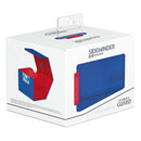 Image for Synergy Sidewinder Xenoskin Deck Case 100+ - Blue/Red [Ultimate Guard Deck Boxes]