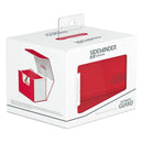 Image for Synergy Sidewinder Xenoskin Deck Case 100+ - Red/White [Ultimate Guard Deck Boxes]