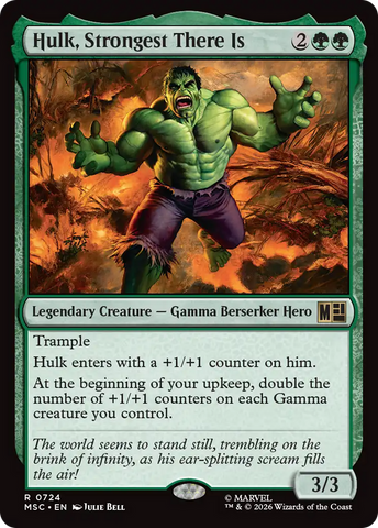 Hulk, Strongest There Is [Marvel Super Heroes Commander]