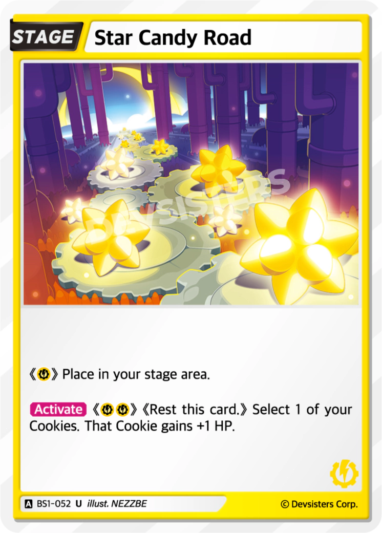 Image for Star Candy Road (BS1-052) [BRAVE BEGINNING] - CookieRun: Braverse TCG
