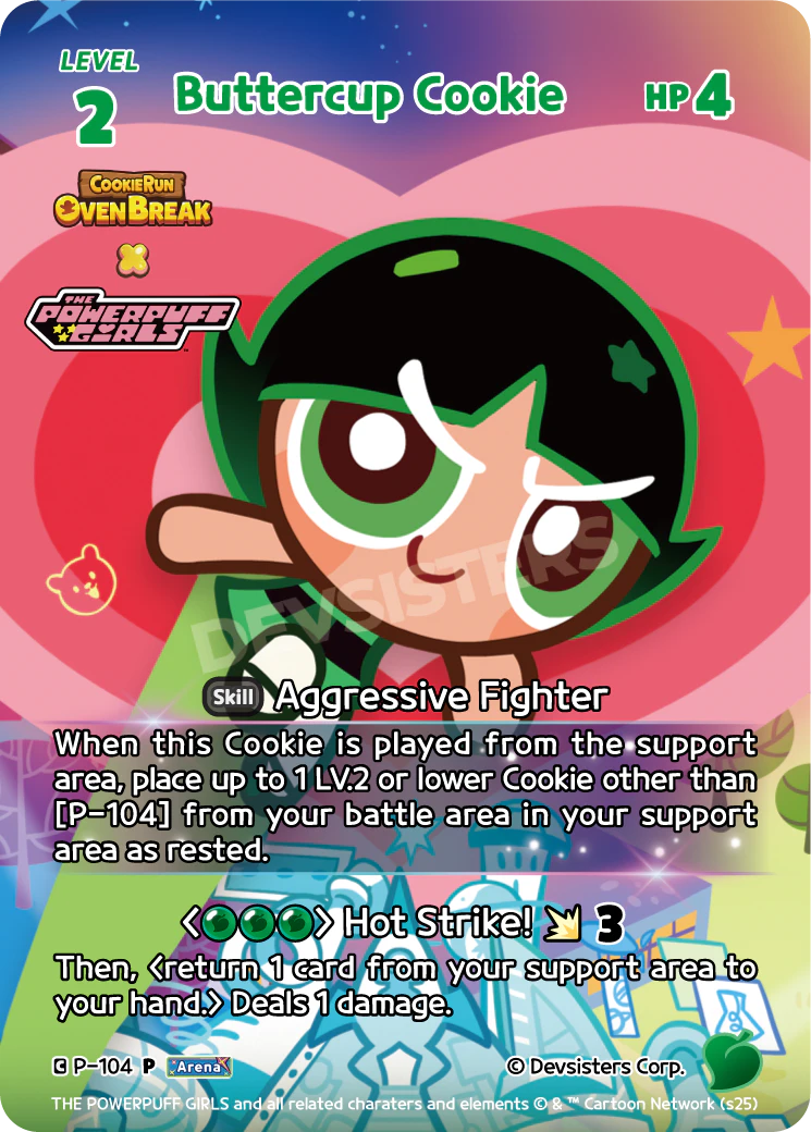 Image for Buttercup Cookie (P-104) [Promotion Card] - CookieRun: Braverse TCG