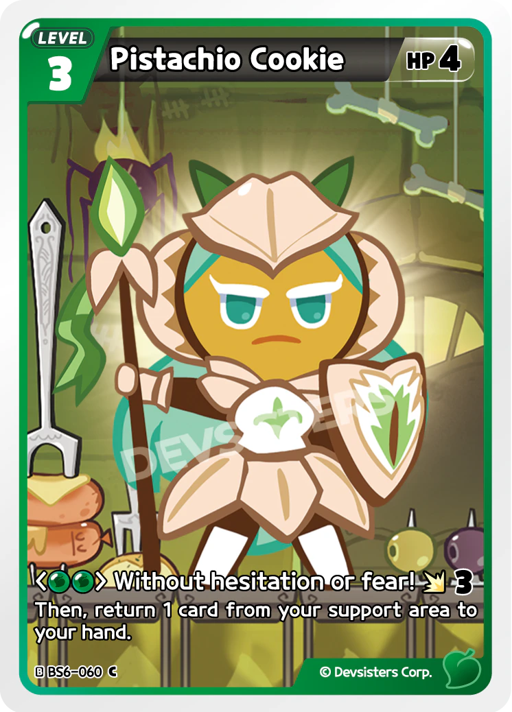 Image for Pistachio Cookie (BS6-060) [Operation Timeguard] - CookieRun: Braverse TCG