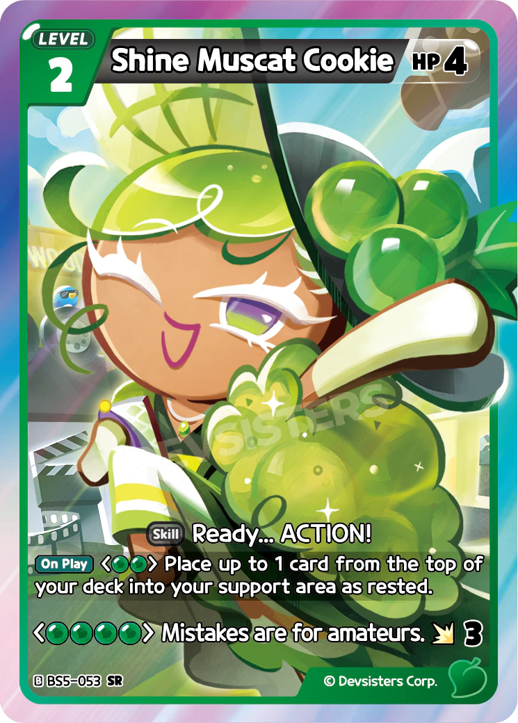 Image for Shine Muscat Cookie (BS5-053) [Operation Timeguard] - CookieRun: Braverse TCG