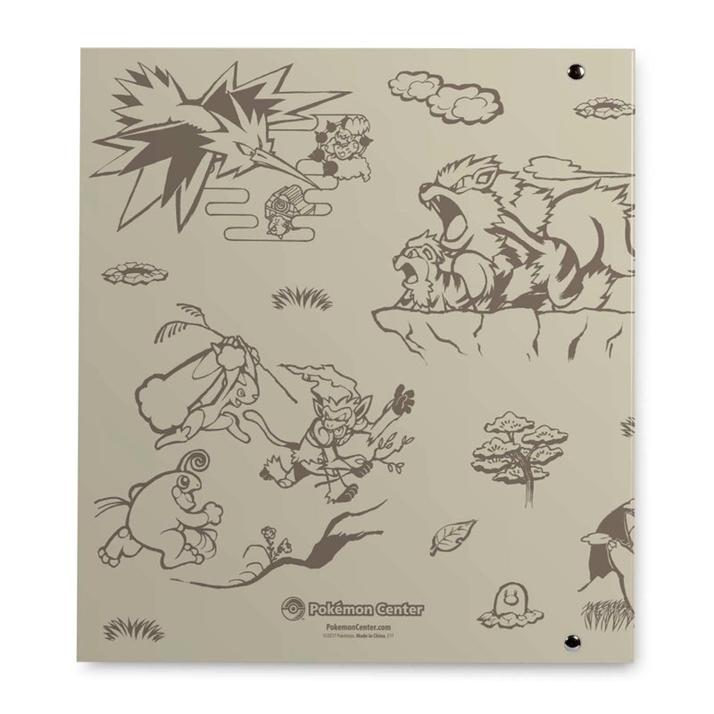 D-Ring Binder - Pikachu (Scroll Painting Style)