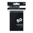 Ultra PRO: Standard 50ct Sleeves - PRO-Gloss (Black)
