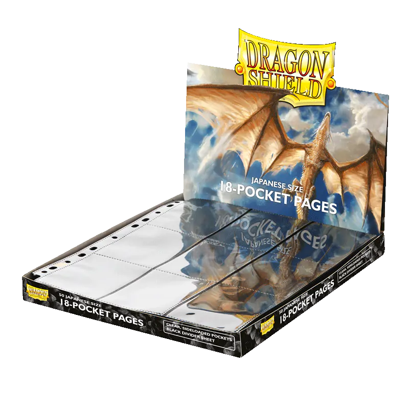 Dragon Shield: 18-Pocket Pages - Japanese Size