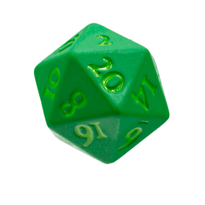 Ultra PRO: Heavy Metal Dice - Vivid D20 (Green)