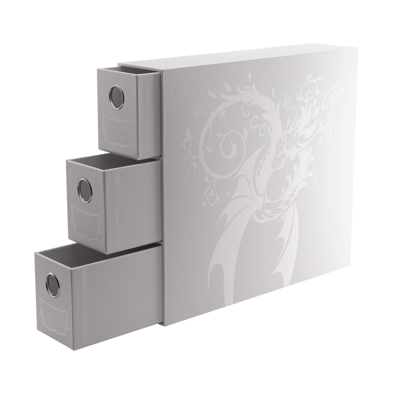 Dragon Shield: Fortress - Vertical - 3 XL (White)