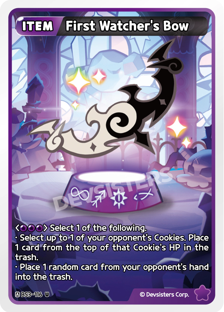 Image for First Watcher's Bow (BS3-116) [Age of Heroes and Kingdoms] - CookieRun: Braverse TCG