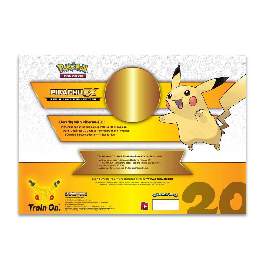 Generations - Red & Blue Collection Case (Pikachu EX) Generations - Red & Blue Collection Case (Pikachu EX)