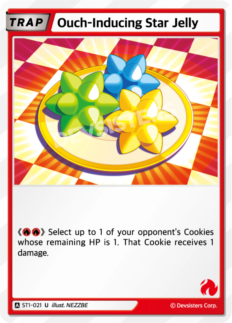 Image for Ouch-Inducing Star Jelly (ST1-021) [Starter Deck RED] - CookieRun: Braverse TCG