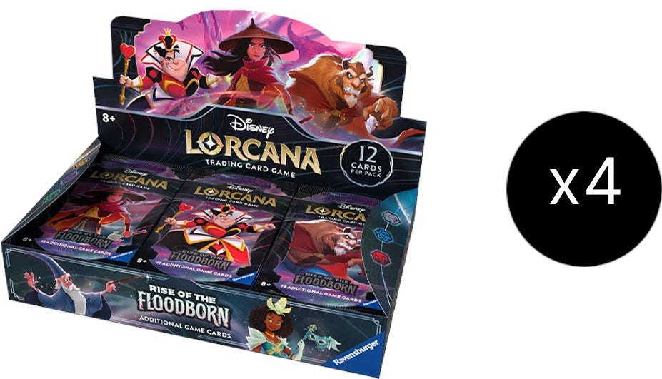 Disney Lorcana: Rise of the Floodborn Booster Box Case Disney Lorcana: Rise of the Floodborn Booster Box Case