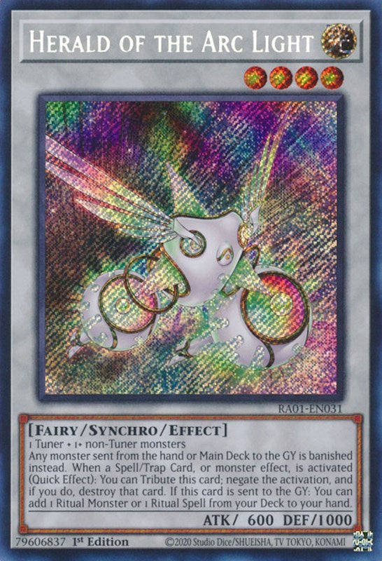 yugioh herald cards Amazon.com: Yu-Gi-Oh! - Herald of The Arc Light - BLHR-EN085 - Ultra Rare - 1st Edition