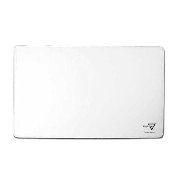 Image for Playmat Monochrome with Stitched Edging - White