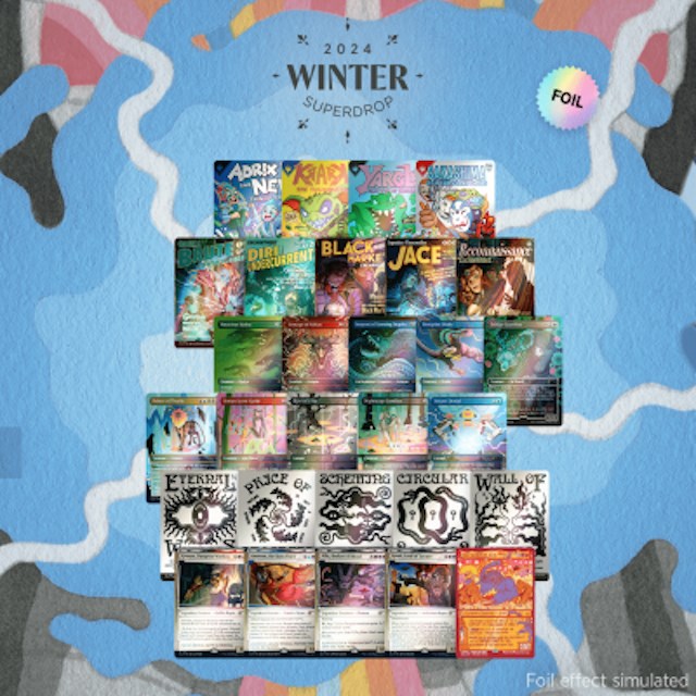 Secret Lair: Drop Series - All the Sweet Foils Bundle (Winter Superdrop 2024)