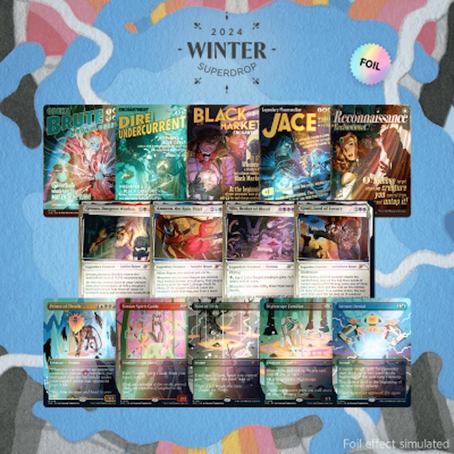 Secret Lair: Drop Series - Dark Mysteries Bundle - Foil Edition (Winter Superdrop 2024)