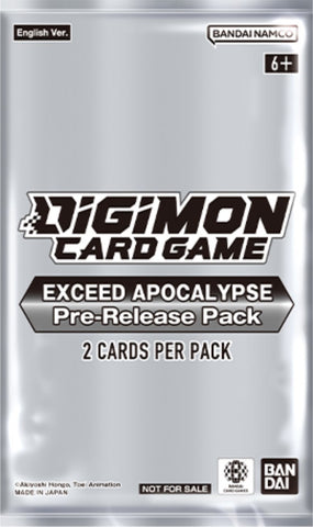 Exceed Apocalypse - Pre-Release Pack [BT15]