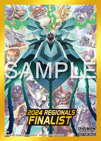 Digimon TCG: Official Card Sleeves (2024 Regionals Finalist)