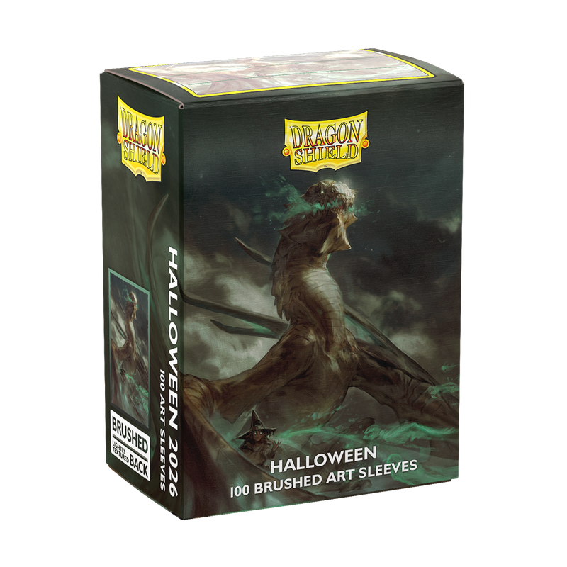 Dragon Shield: Standard 100ct Brushed Art Sleeves - Halloween 2026