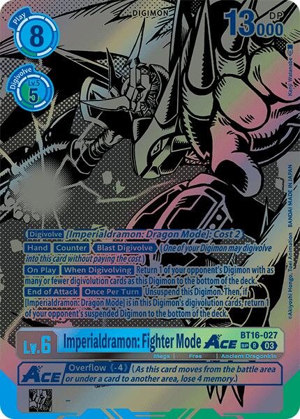 digimon card game imperialdramon deck Digimon Card Game TCG Winning IMPERIALDRAMON BT16 DECK CORE