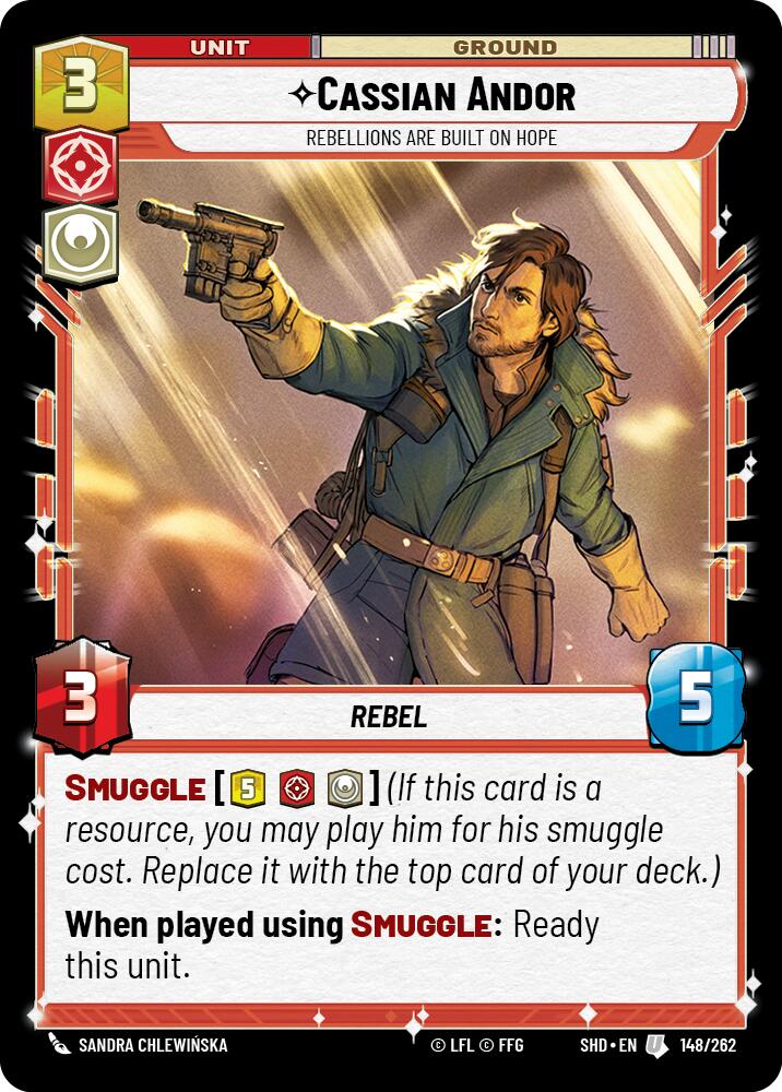 Cassian Andor - Rebellions Are Built On Hope (148/262) (148/262) [Shadows of the Galaxy]