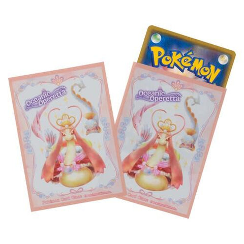 Card Sleeves - Oceanic Operetta Milotic (64-Pack) (Pokemon Center Japan Exclusive)