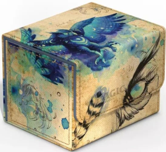 Image for Magic: the Gathering Bloomburrow 100+ Deck Box - Maha, Its Feathers Night [Ultimate Guard Deck Boxes]