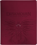Ultra PRO: 9-Pocket Premium Zippered PRO-Binder - Duskmourn (Set Symbol)