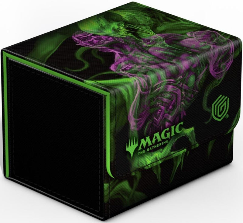 Image for Magic: The Gathering Duskmourn Sidewinder 100+ Xenoskin Deck Box - Tyvar, the Pummeler [Ultimate Guard Deck Boxes]