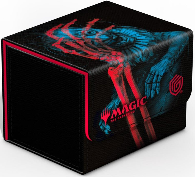 Image for Magic: The Gathering Duskmourn Sidewinder 100+ Xenoskin Deck Box - Marvin, Murderous Mimic [Ultimate Guard Deck Boxes]