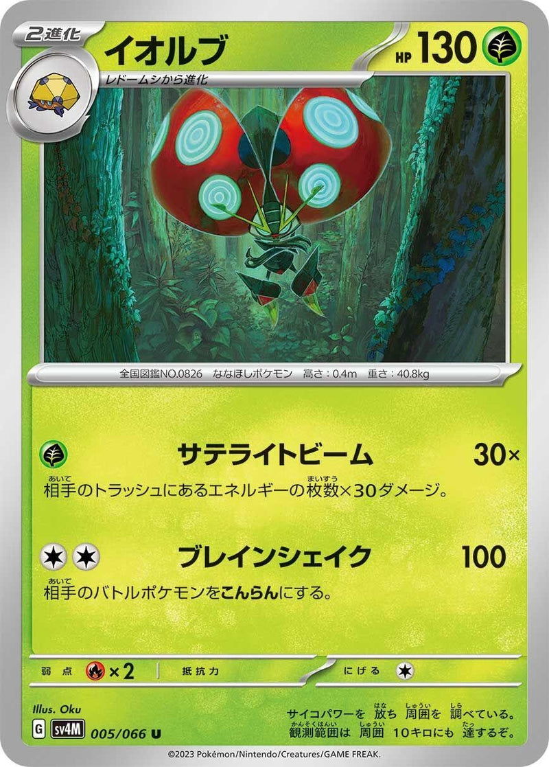 Image for Orbeetle (005/066) (SV4M) - Pokemon Japan