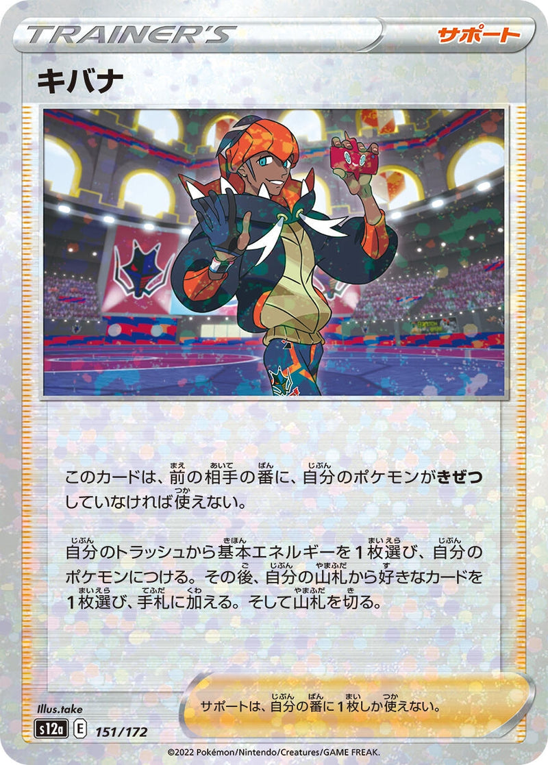 Image for Raihan - 151/172 (Mirror Holofoil) (151/172) (S12a) - Pokemon Japan