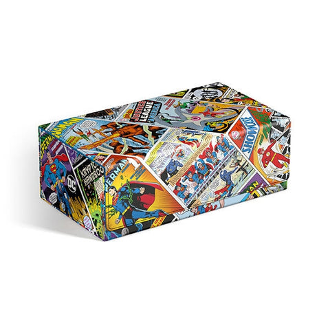 Image for Squaroes DC Comics Justice League Collector's Case - Vintage Comics [Ultimate Guard Deck Boxes]