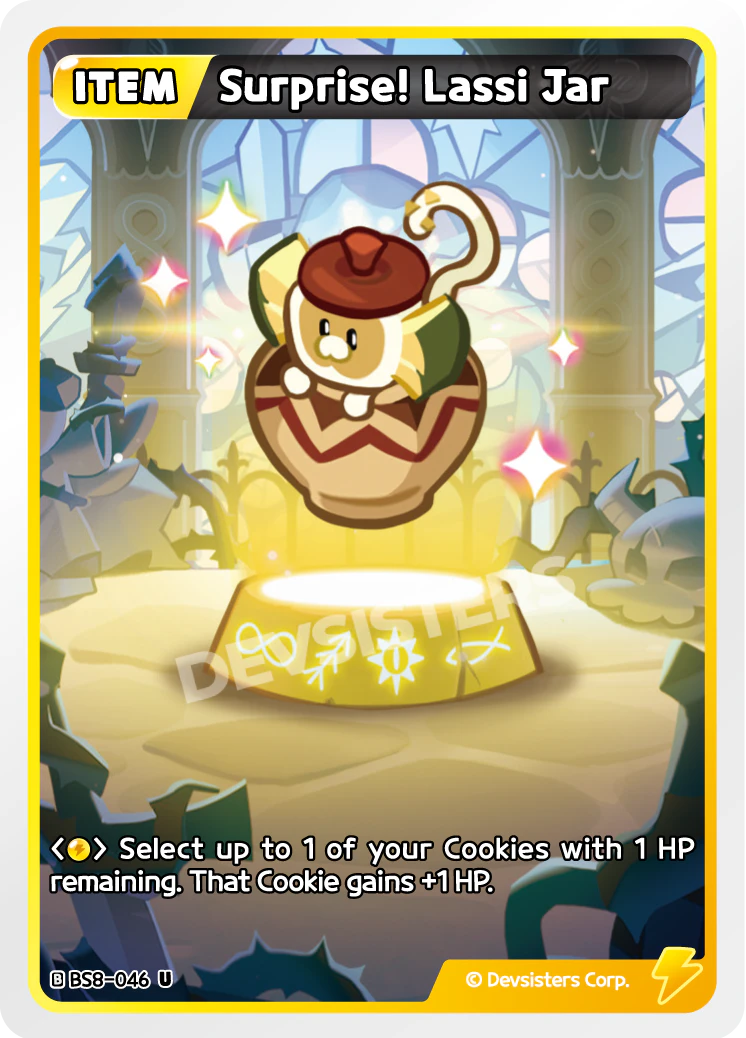 Image for Surprise! Lassi Jar (BS8-046) [Land of Fire & Ruin, Realm of Apathy] - CookieRun: Braverse TCG