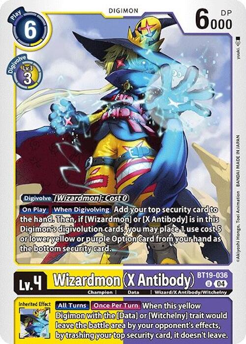 Wizardmon [BT19-036] (X Antibody) [Release Special Booster Ver.2.0]