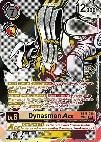 Dynasmon ACE [BT18-040] (Textured) [Release Special Booster Ver.2.0]