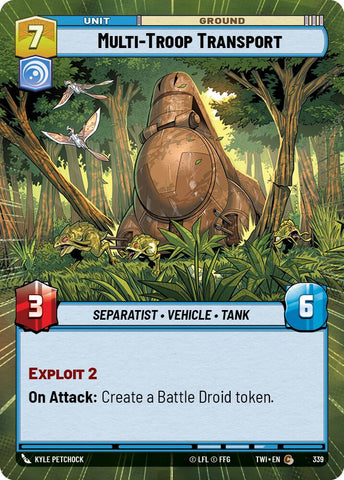 Multi-Troop Transport (339) (Hyperspace) (339) [Twilight of the Republic]