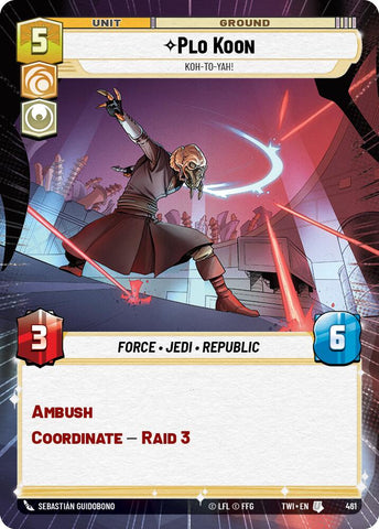 Plo Koon - Koh-to-yah! (461) (Hyperspace) (461) [Twilight of the Republic]