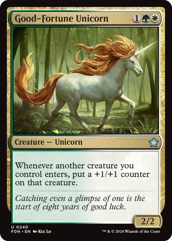 Good-Fortune Unicorn [Foundations]
