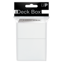 Ultra PRO: 80+ Deck Box - White