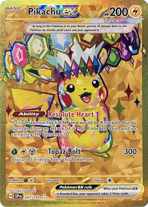 pokemon scarlet and violet pikachu card Pikachu (173/165)