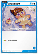 Image for GingerBright (ST4-005) [Starter Deck BLUE] - CookieRun: Braverse TCG