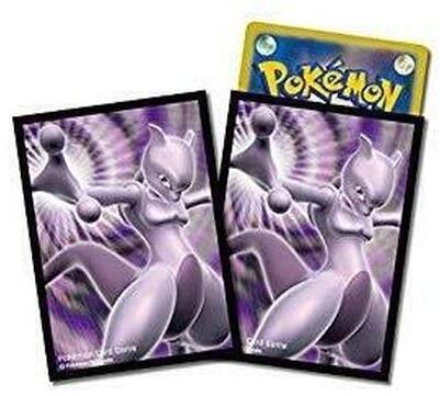Card Sleeves - Mewtwo v2 (64-Pack) (Pokemon Center Japan Exclusive)