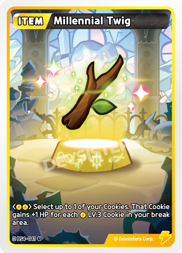 Image for Millennial Twig (BS4-041) [Age of Heroes and Kingdoms] - CookieRun: Braverse TCG
