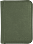 Ultra PRO: 4-Pocket Premium Zippered PRO-Binder - Suede Collection (Emerald)