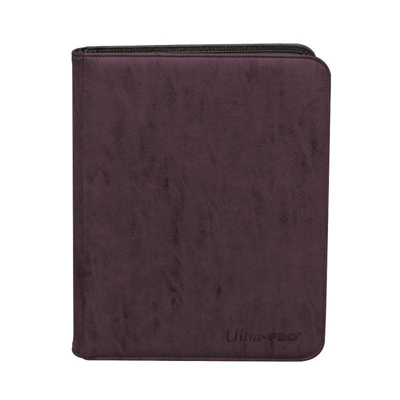 Ultra PRO: 9-Pocket Premium Zippered PRO-Binder - Suede Collection (Amethyst)